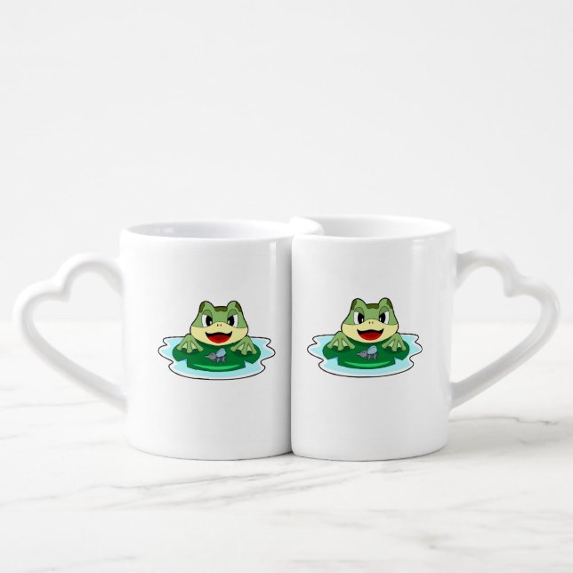 Frog Fly Coffee Mug Set (Front Nesting)