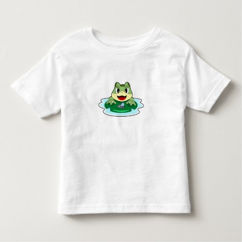 Frog Fly Toddler T_shirt