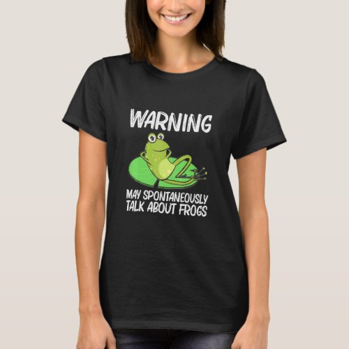 Frog For Men Women Cute Bullfrog Toad Tadpole _7  T_Shirt