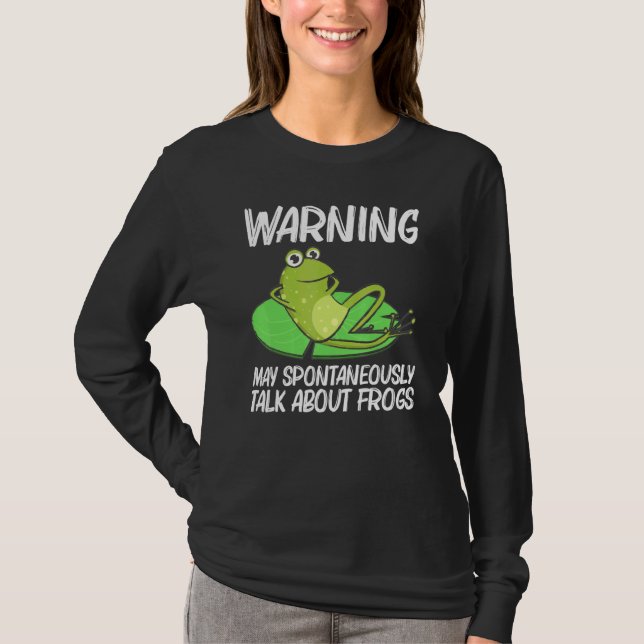 Frog For Men Women Cute Bullfrog Toad Tadpole _7 T-Shirt (Front)