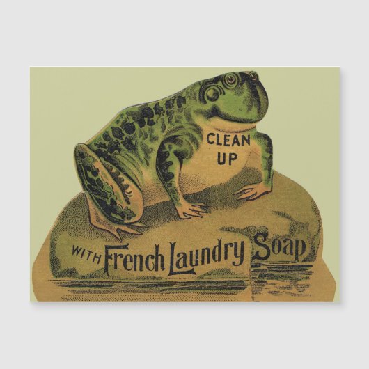 Frog French Laundry Soap (Front)