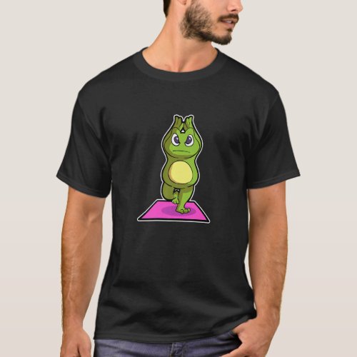 Frog Frog Yoga Poses Sports Gymnastics Ohm Heartbe T_Shirt