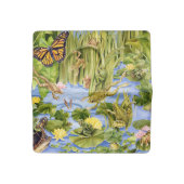 Frog Frolic Checkbook Cover (Open)
