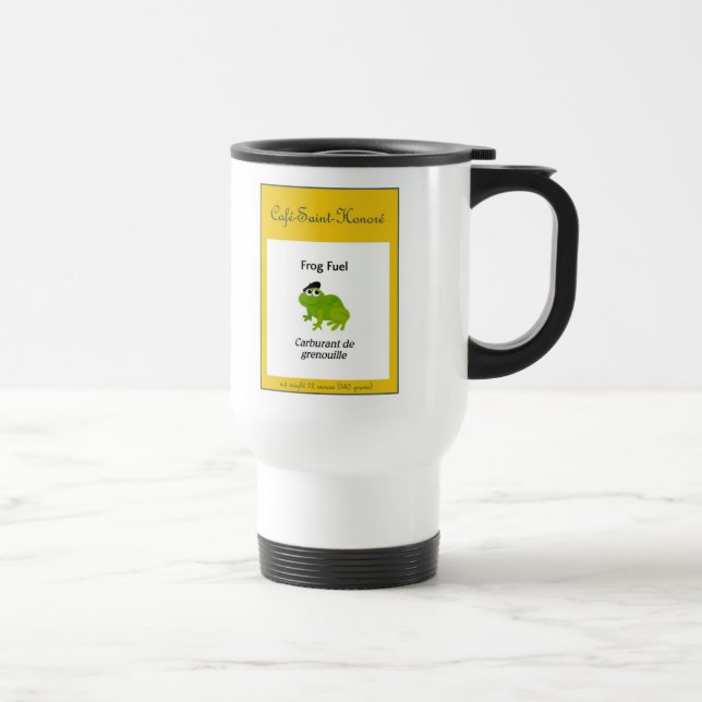 "Frog Fuel" Travel Mug (Right)