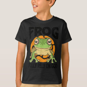 Frog - Fully Rely On God - Funny Definition T-Shirt