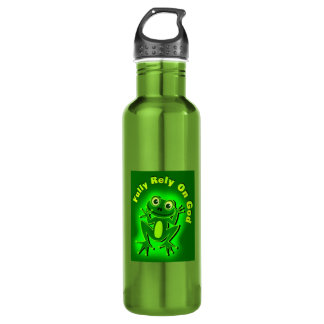 FROG Fully Rely on God Water Bottle