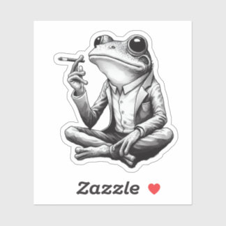 frog,funny frog, sticker