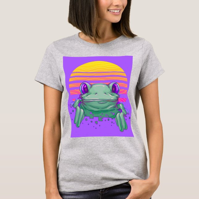 FROG funny Vintage t-shirts (Front)