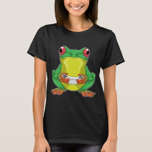 Frog Gamer Controller T_Shirt
