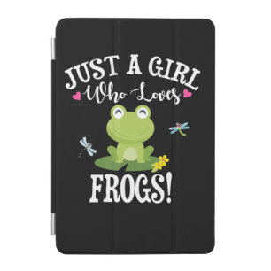 Frog Gift Just A Girl Who Loves Frog iPad Mini Cover