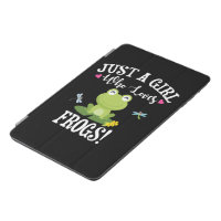Frog Gift, Just A Girl Who Loves Frog iPad Mini Cover