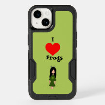 Frog Girl Otterbox iPhone Case