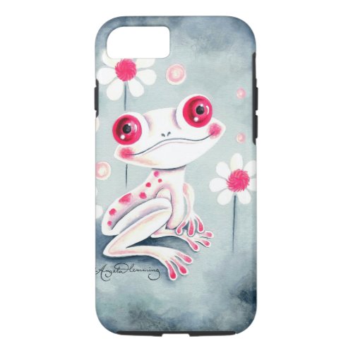 Frog Girly Pink Cute iPhone 87 Case