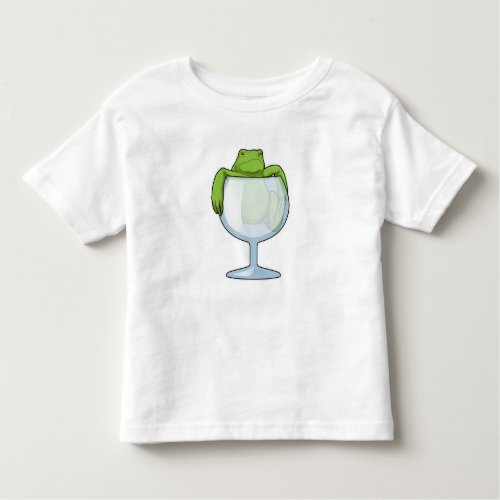 Frog Glass Toddler T_shirt