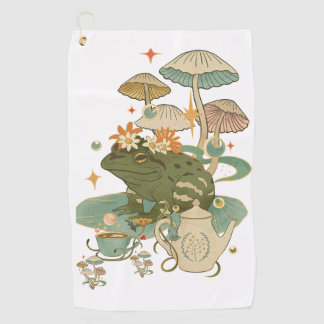 Frog Golf Towel