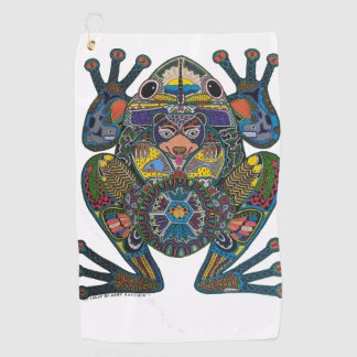 Frog Golf Towel