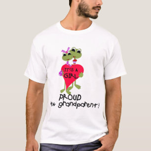 Frog Grandparent of Girl Tshirts and Gifts