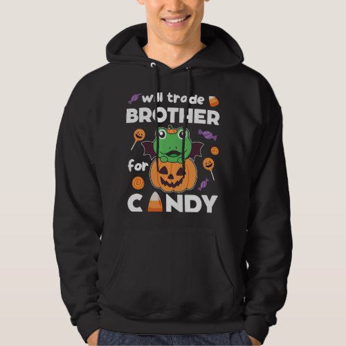 Frog Halloween Pumpkin Frogs Trade Brother For Can Hoodie