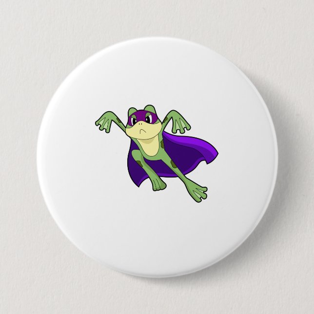 Frog Hero Button (Front)