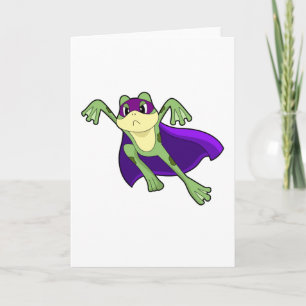 Frog Hero Card