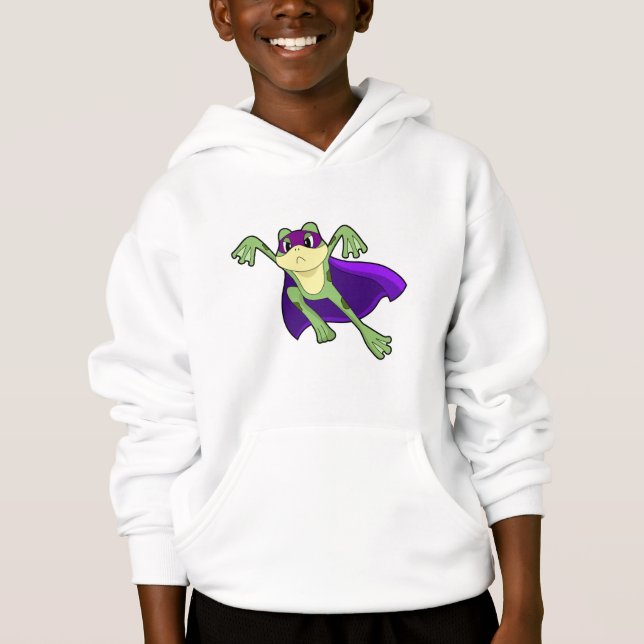 Frog Hero Hoodie (Front)