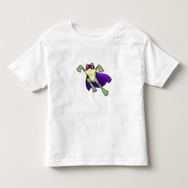 Frog Hero Toddler T-shirt (Front)