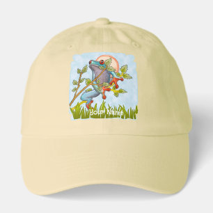 Frog Hiding Hat