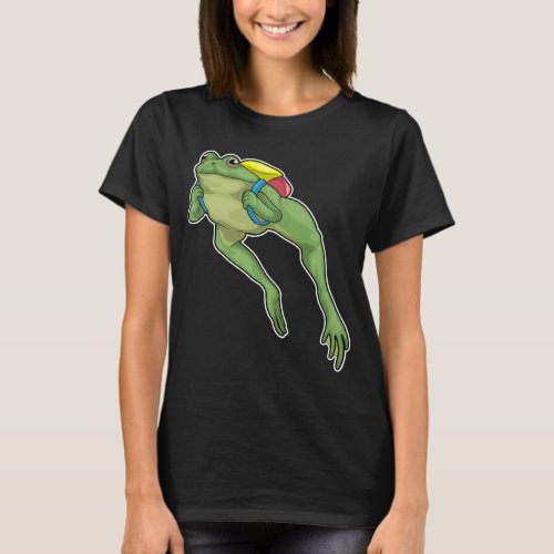 Frog Hiker Backpack T_Shirt