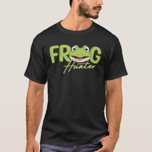 Frog Hunter Amphibian Frog Catcher Tadpole Toad T-Shirt