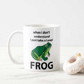Frog  I Just Take A Leap Frog