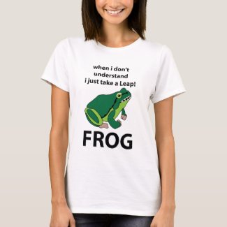 Frog  I Just Take A Leap Frog