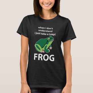 Frog  I Just Take A Leap Frog
