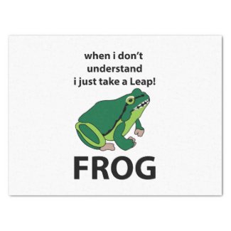 Frog  I Just Take A Leap Frog