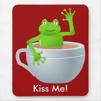 Frog in a Tea Mouse Pad