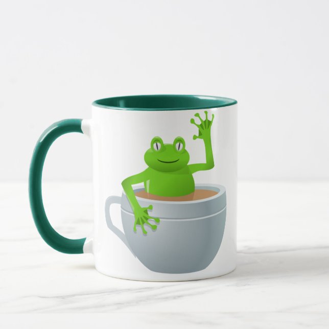 Frog in a Tea Mug (Left)