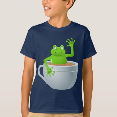 Frog in a Tea T_Shirt