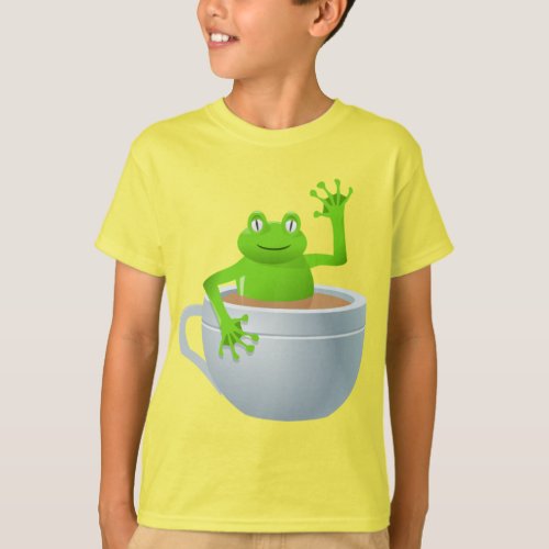 Frog in a Tea T_Shirt