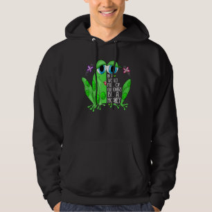 Frog In A World Full Of Grandmas Be A Honey Hoodie