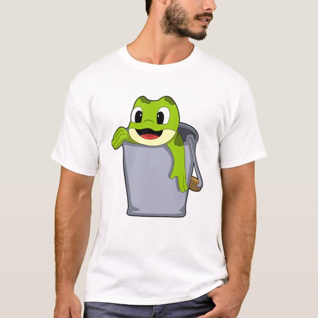 Frog in Bucket T-Shirt (Front)