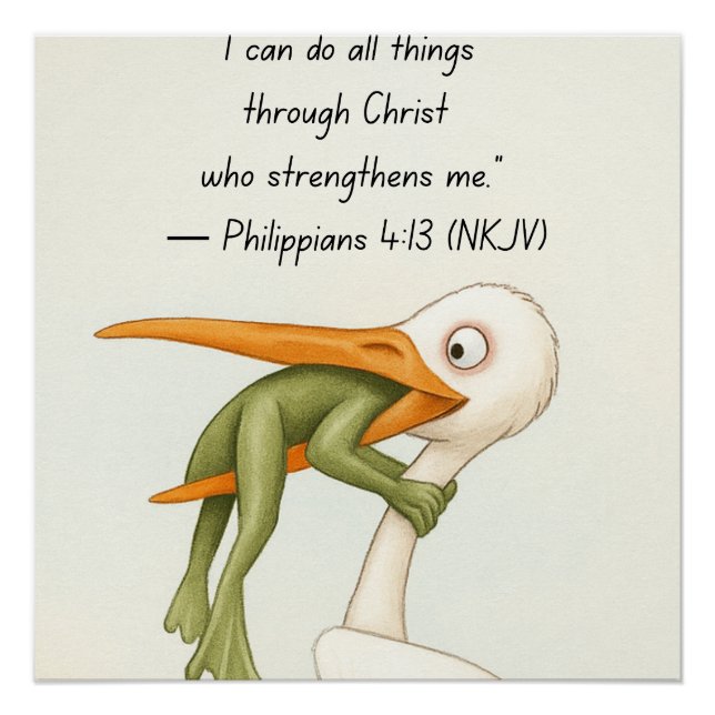 Frog in distress poster (Front)