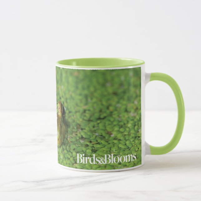 Frog in Green Algae Mug (Right)