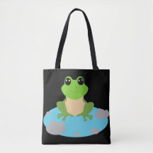 frog in the pond