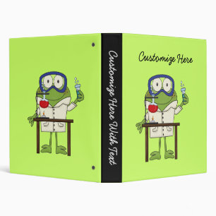 Frog in the Science Lab Binder