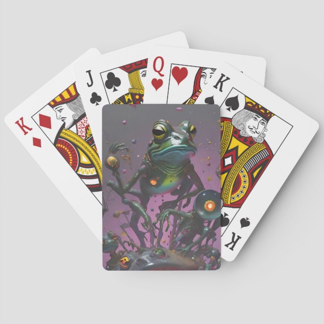 Frog It All II  Poker Cards (Back)