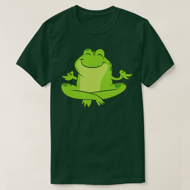 Frog Kambo Jungle Frog Medicine Yoga Frog T  T-Shirt (Design Front)