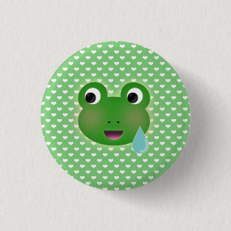 Frog Kawaii Button