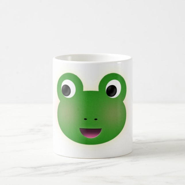 Frog Kawaii Coffee Mug (Center)
