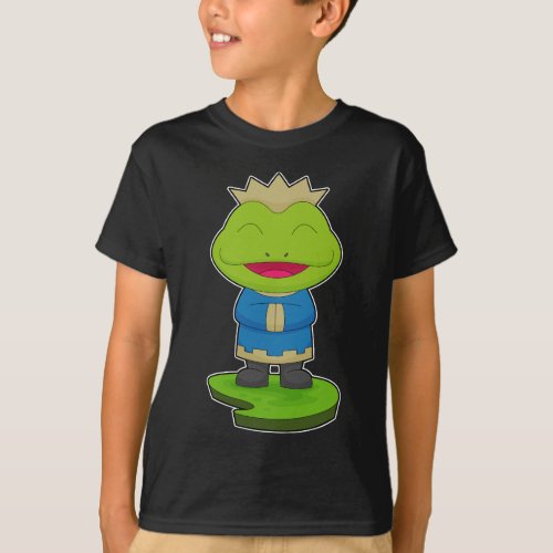 Frog King Crown T_Shirt