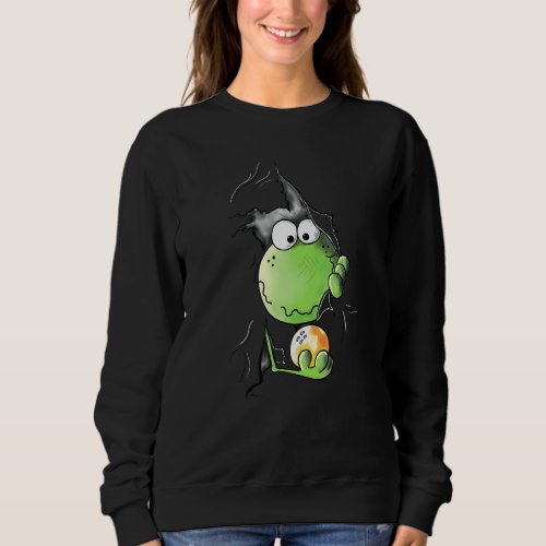 Frog King Inside I Frog Prince Sweatshirt