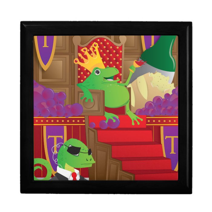 Frog King Jewelry Box